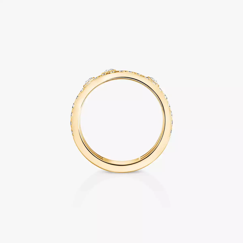 Bague Move Romane semi-pavée, grand modèle