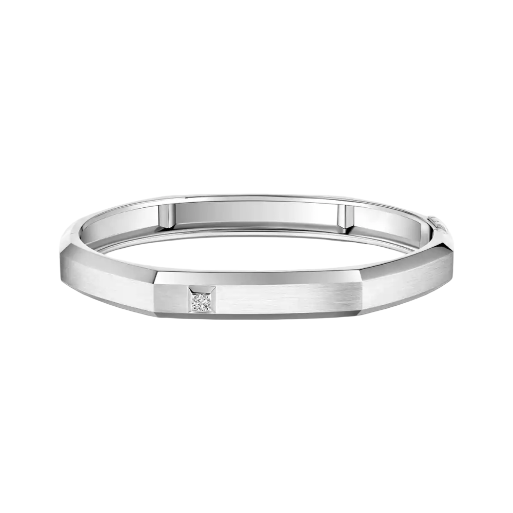 Bracelet Moderniste brossé, grand modèle