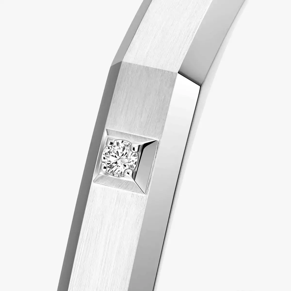 Bracelet Moderniste brossé, grand modèle