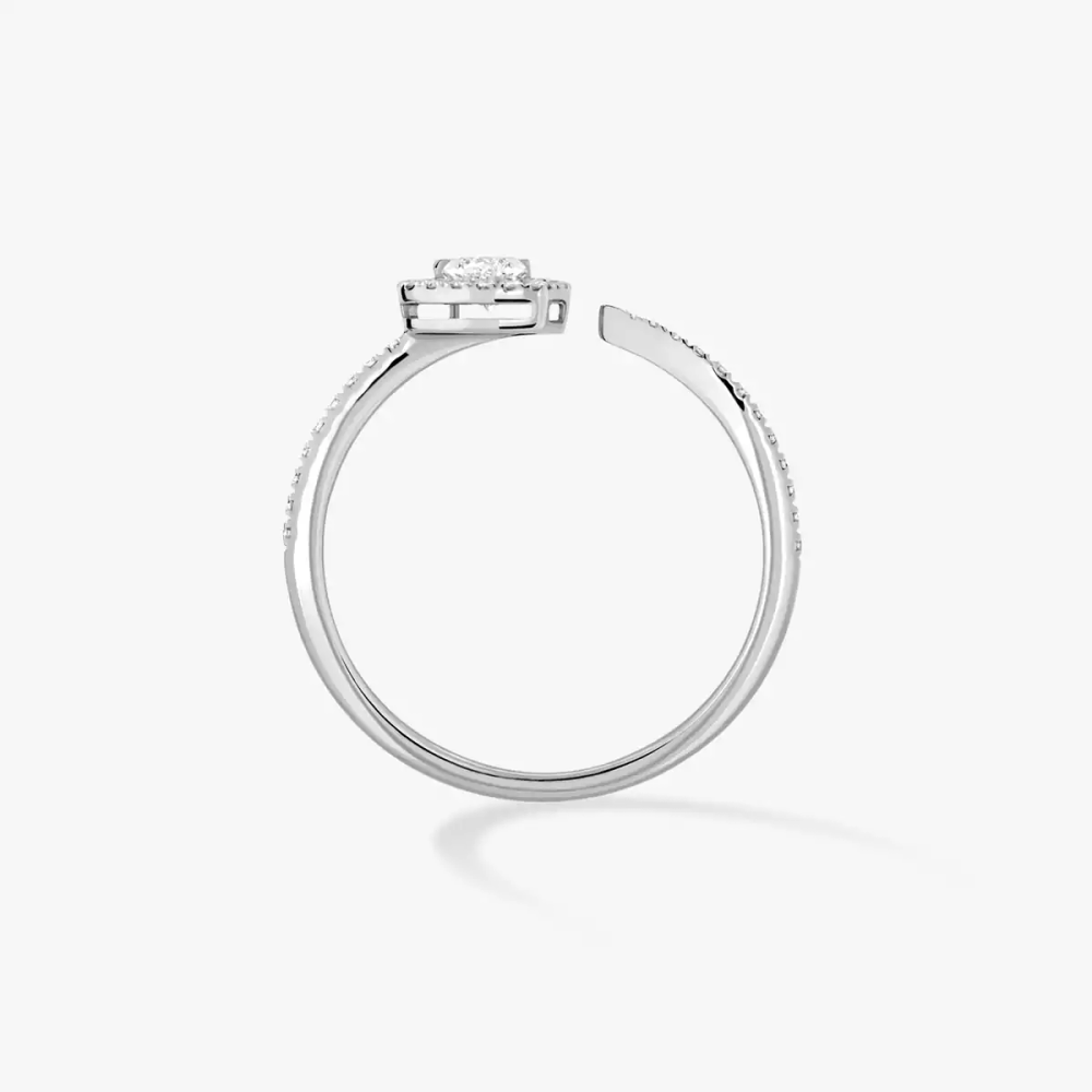 Bague solitaire Joy taille cœur, petit modèle