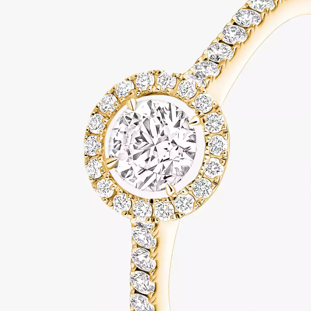 Bague solitaire Joy taille brillant, petit modèle