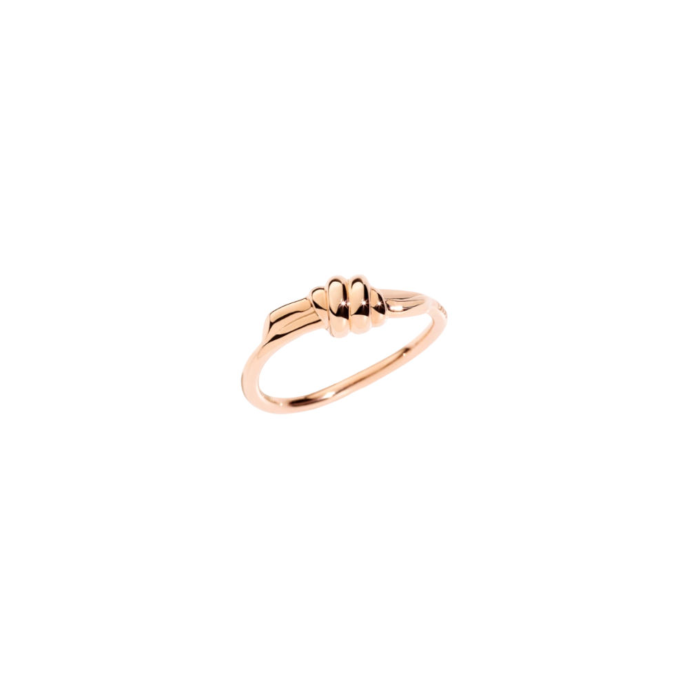 Bague Nodo Or Rose
