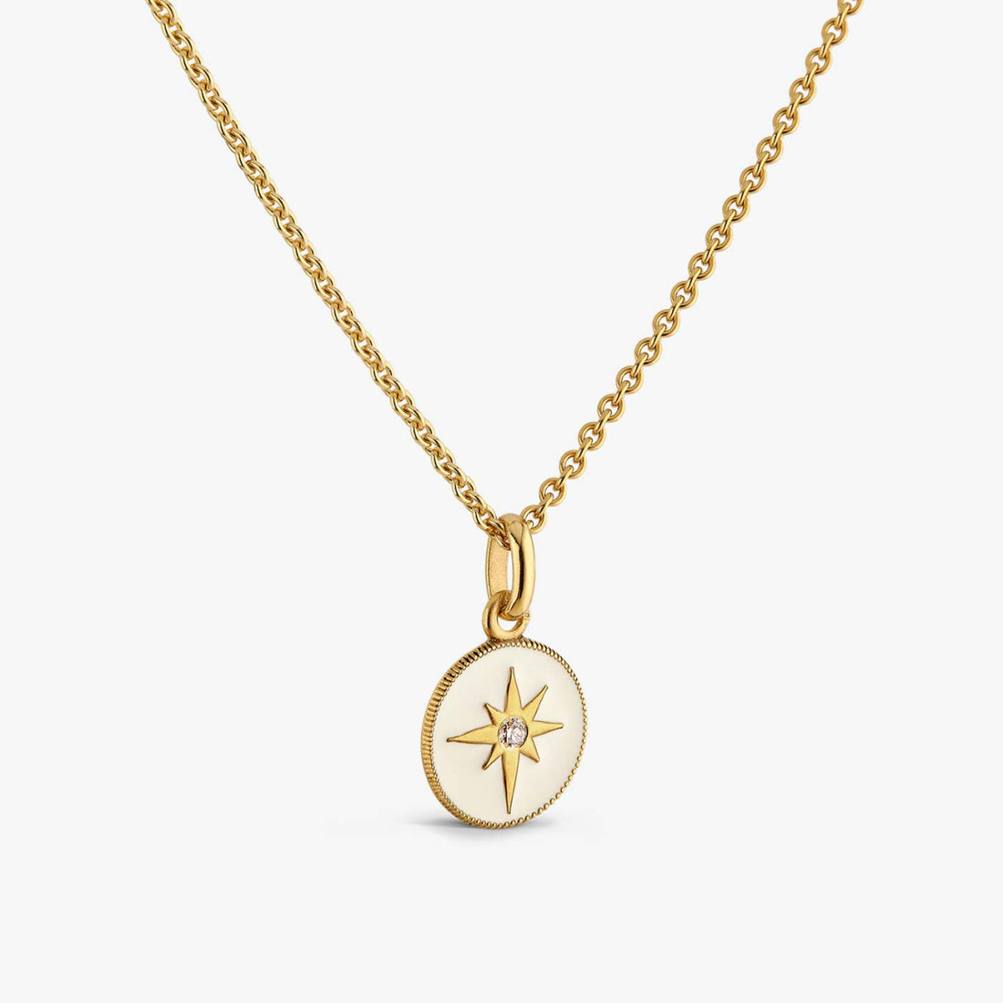 Mini Médaille Etoile Ivoire