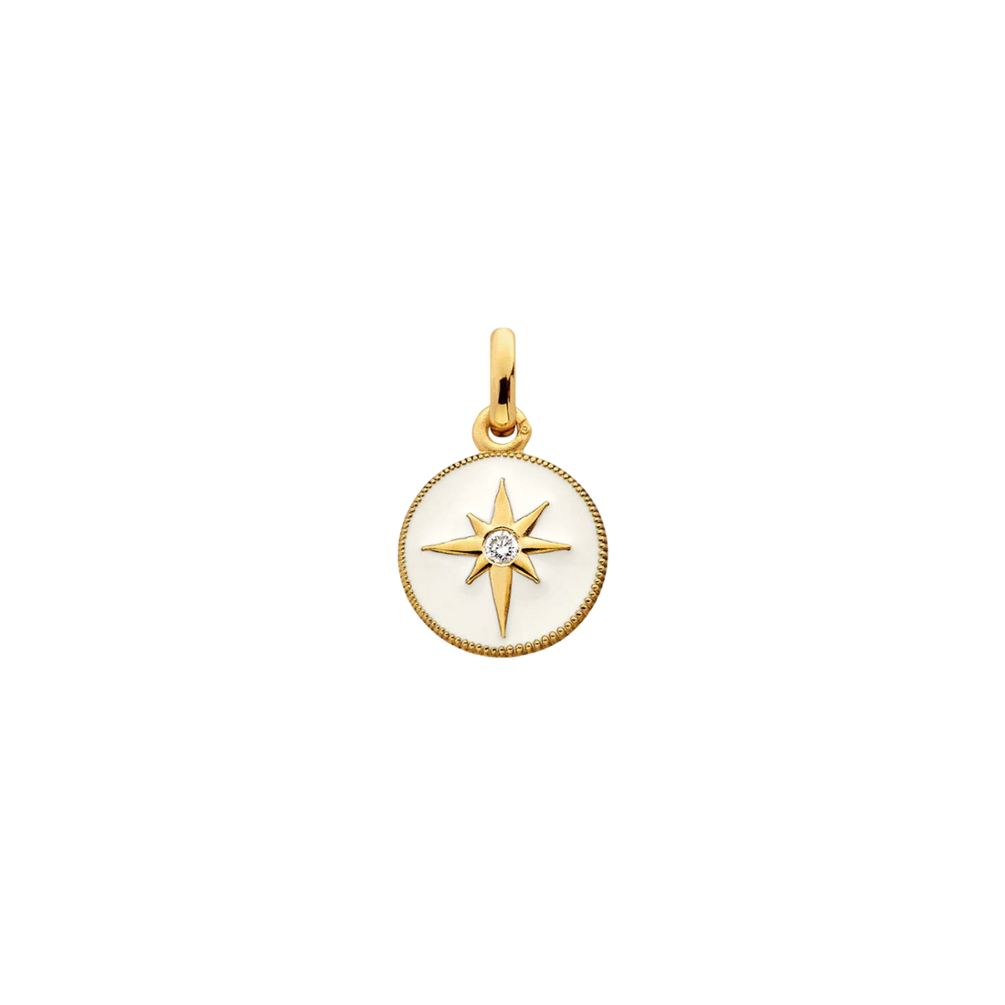 Mini Médaille Etoile Ivoire