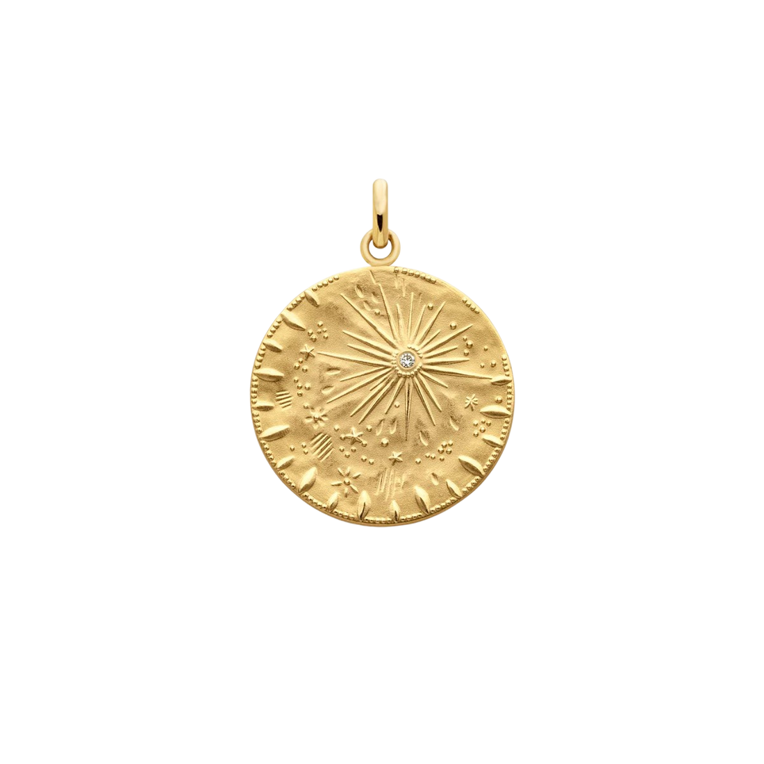 Médaille Pluie d'étoiles diamants