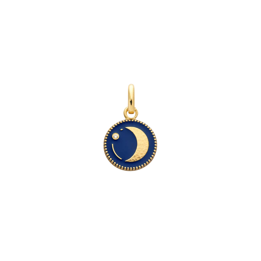 Mini Médaille Lune Bleue
