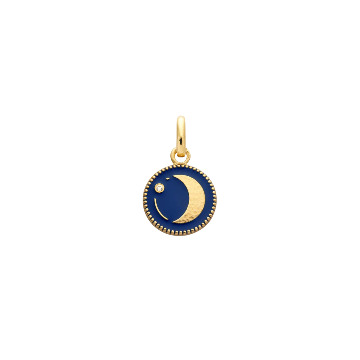 Mini Médaille Lune Bleue