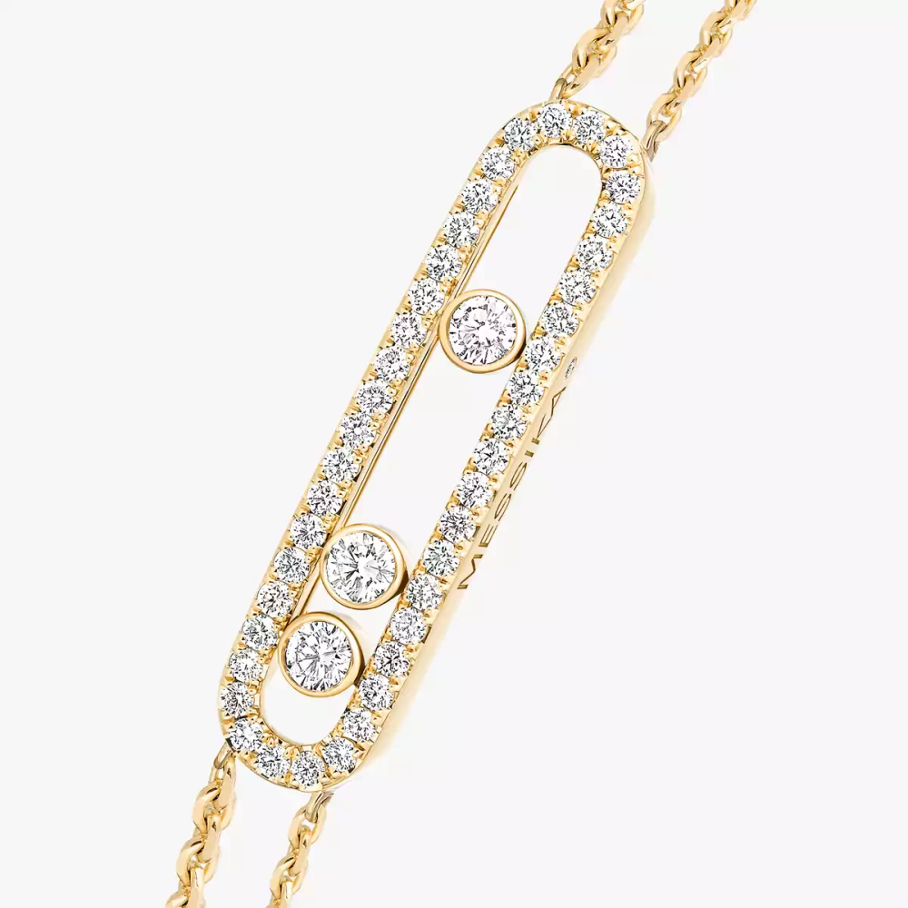 Bracelet Move Classique pavé, grand modèle