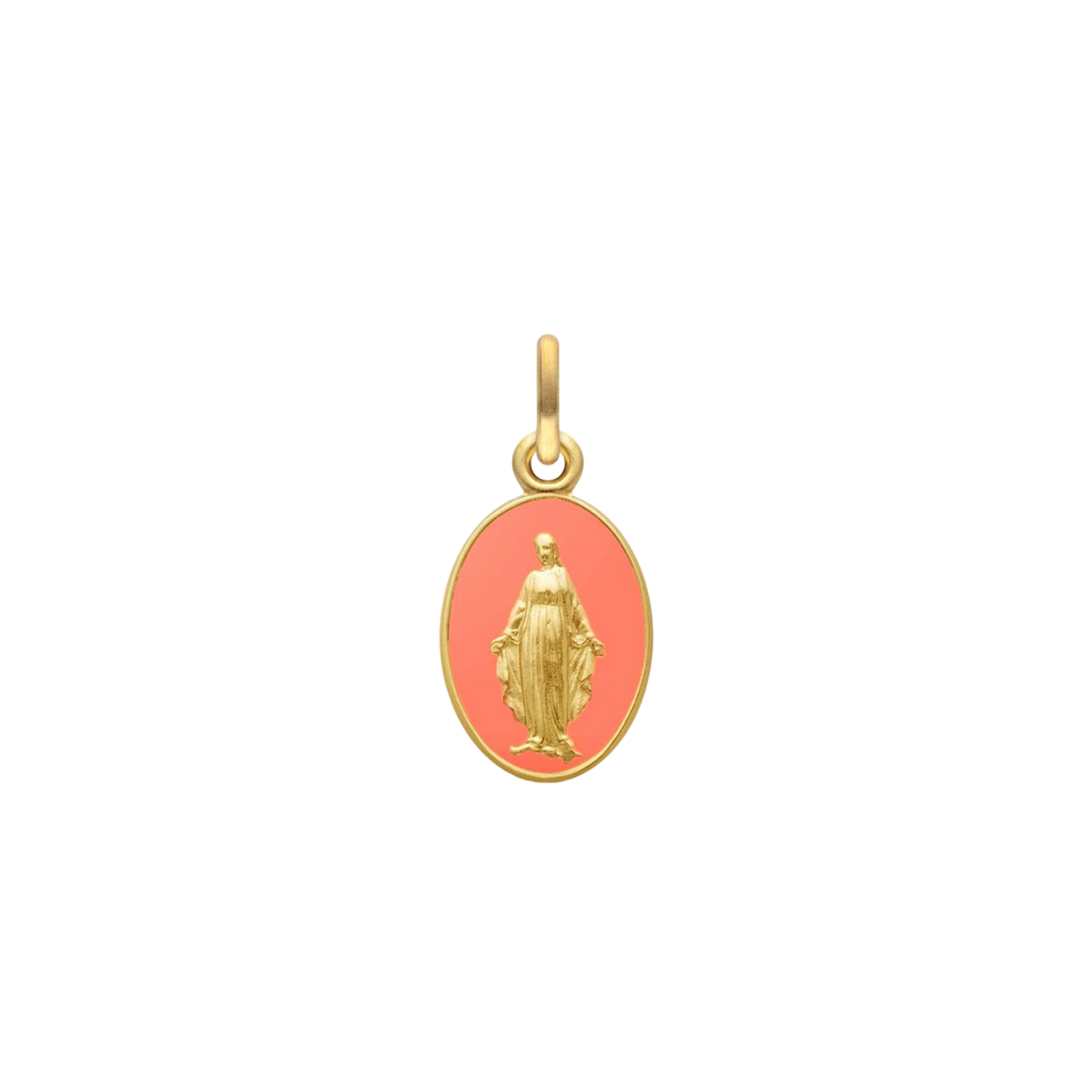Médaille Miraculeuse Rose Pétunia