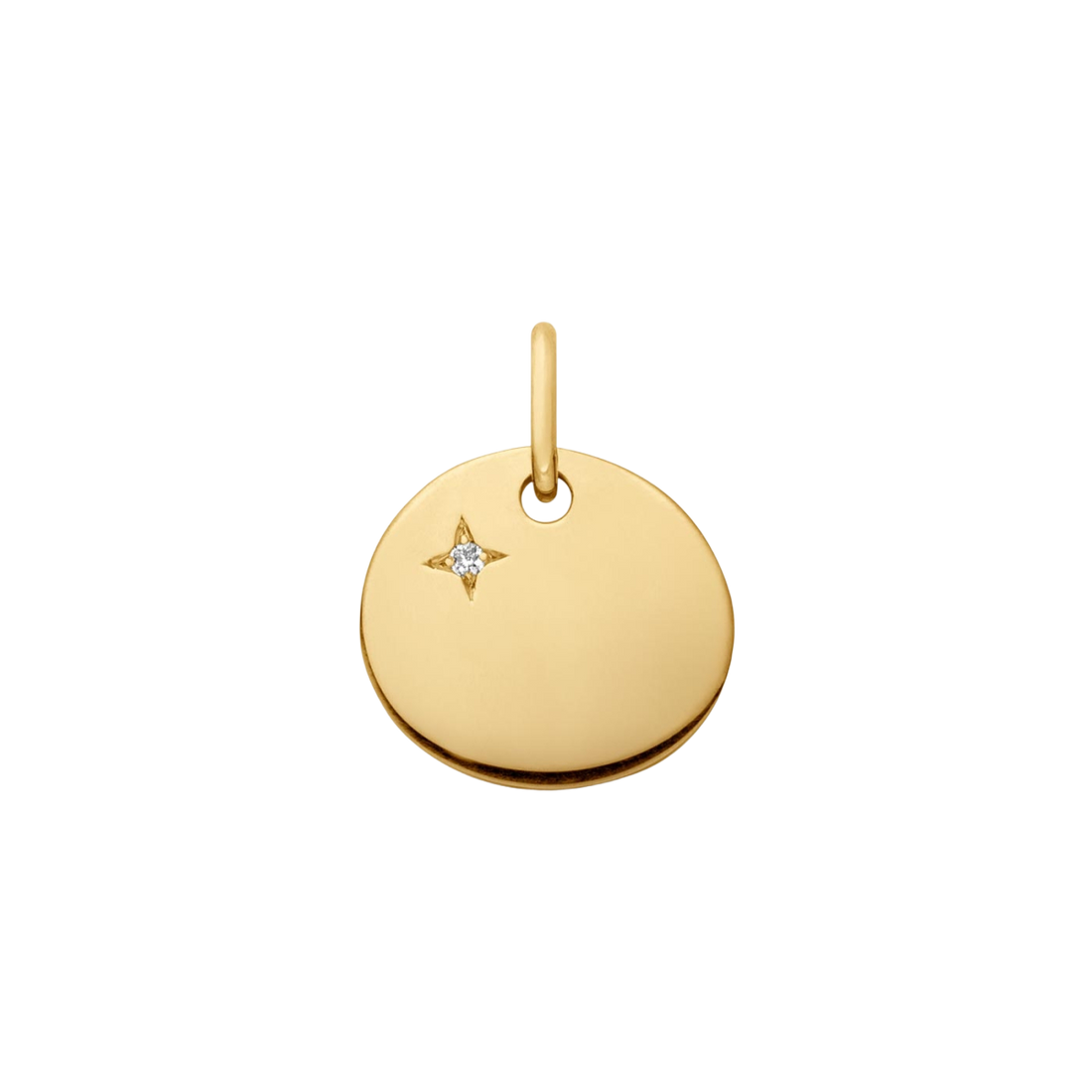 Médaille Galet Petite Etoile