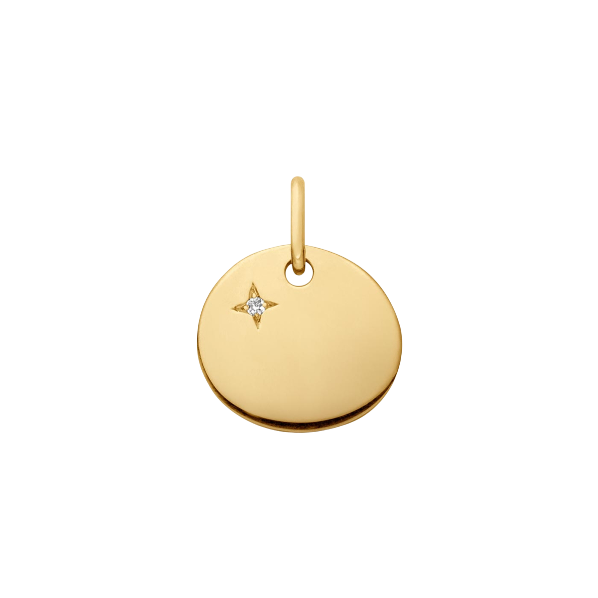 Médaille Galet Petite Etoile