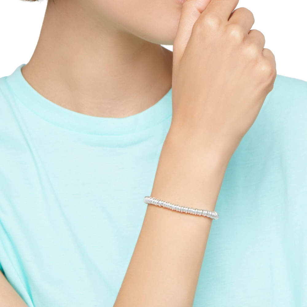 Bracelet Rondelle Argent