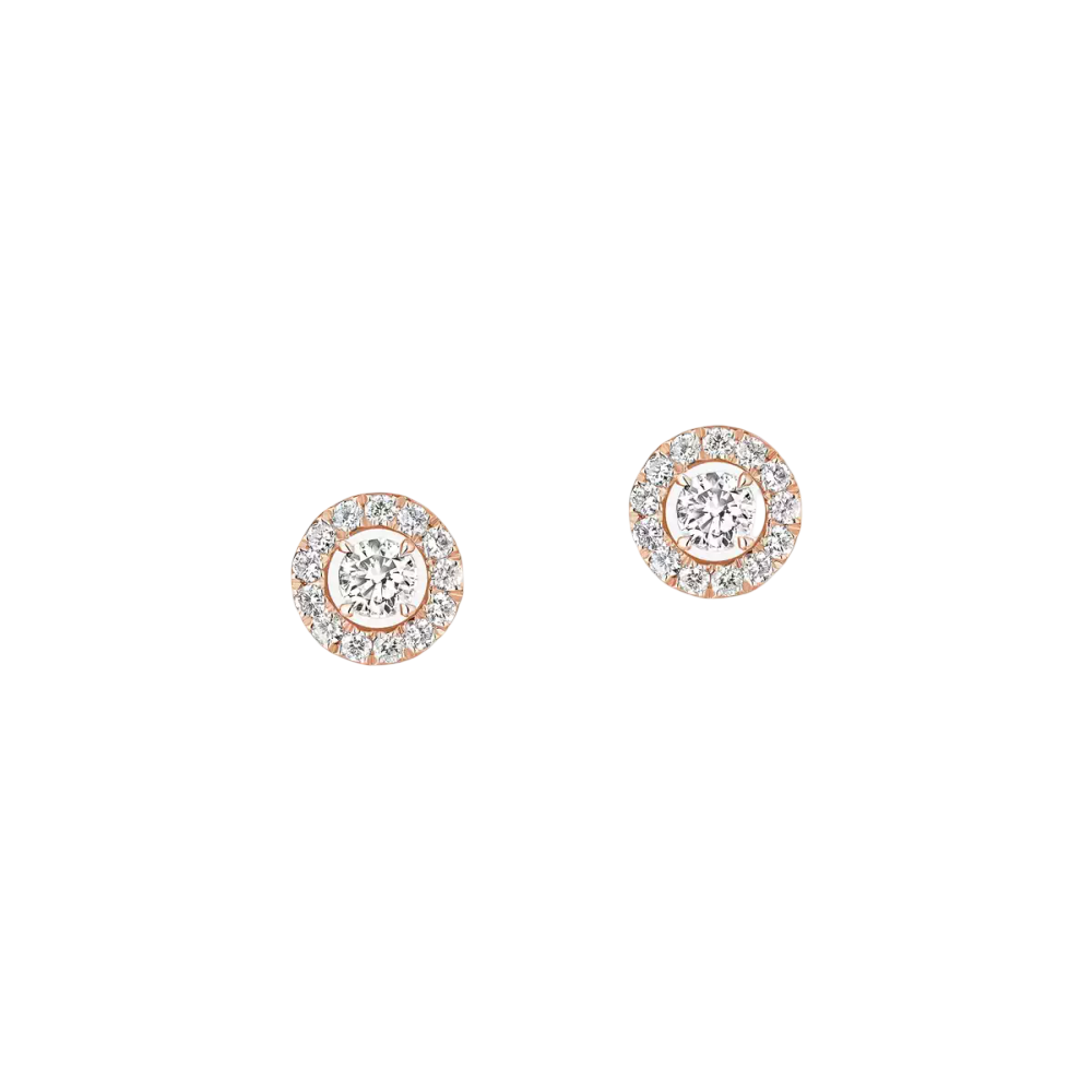 Boucles d'oreilles Joy taille brillant, mini modèle