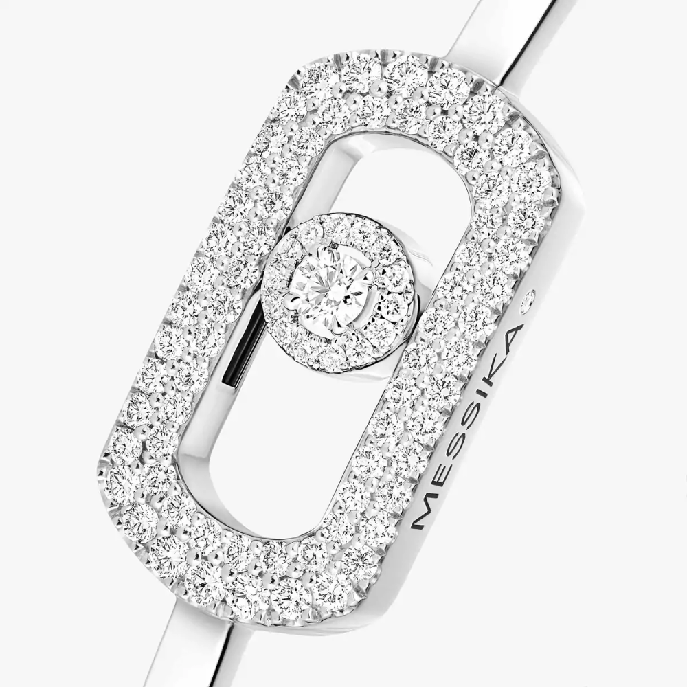 Bracelet jonc So Move pavé