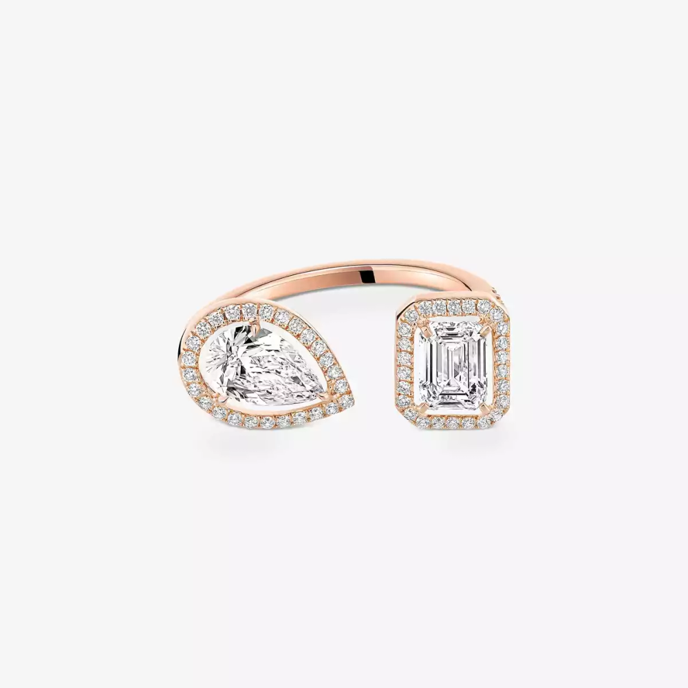Bague toi & moi My Twin 0,60ct x2