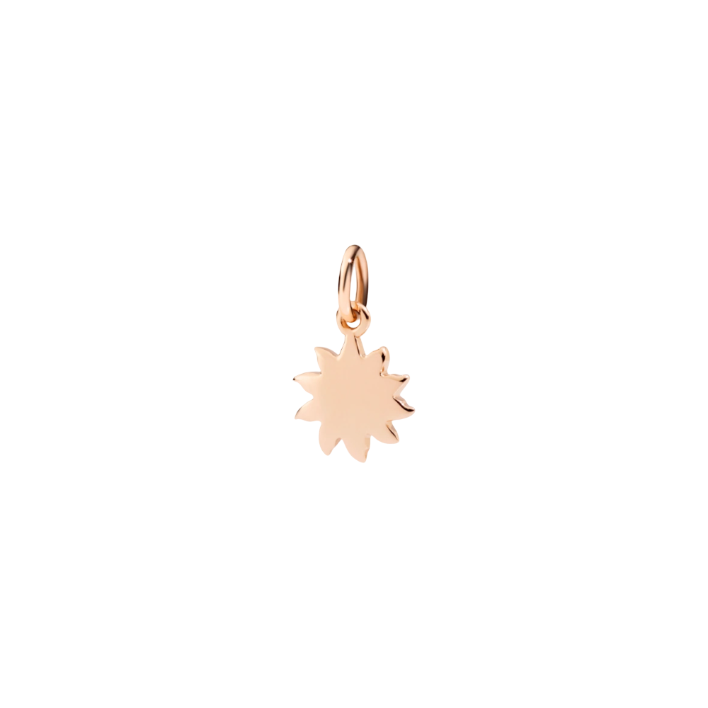 Pendentif Soleil Or Rose