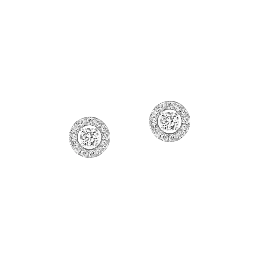 Boucles d'oreilles Joy taille brillant, mini modèle