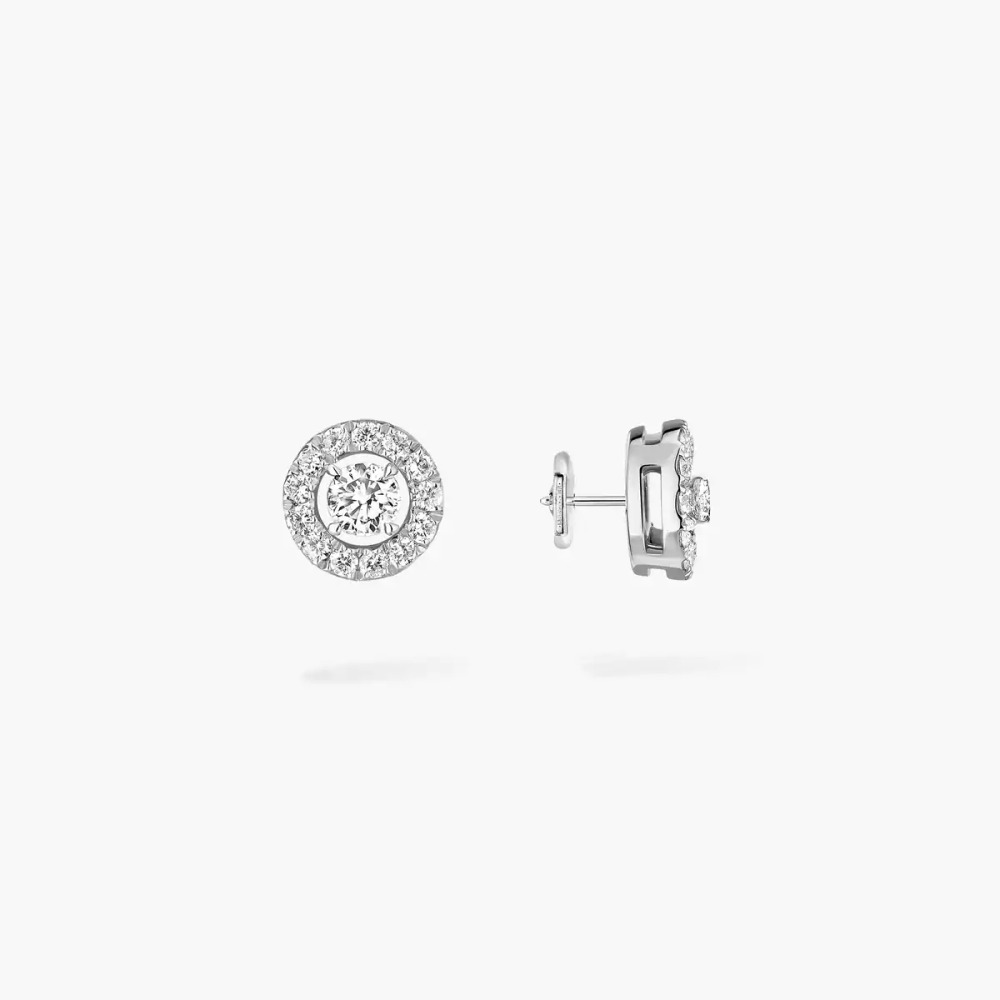 Boucles d'oreilles Joy taille brillant, mini modèle