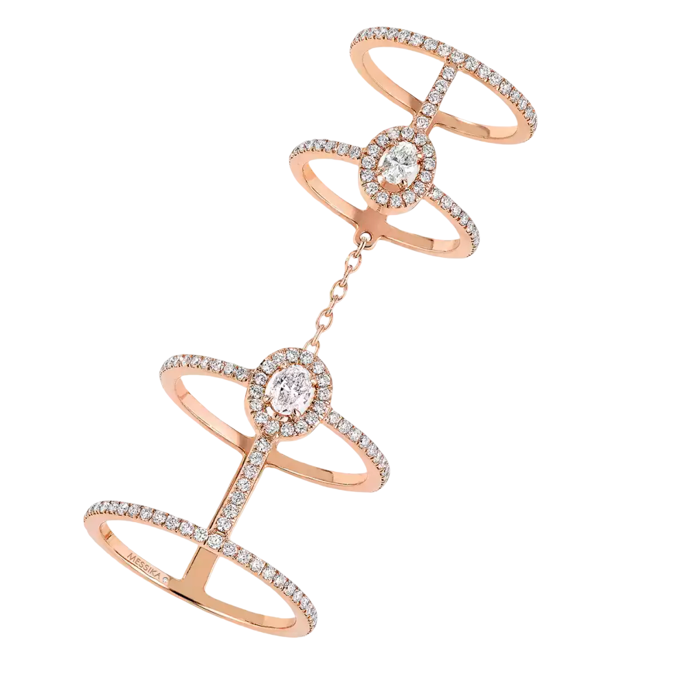 Bague multiportés Glam'Azone pavée