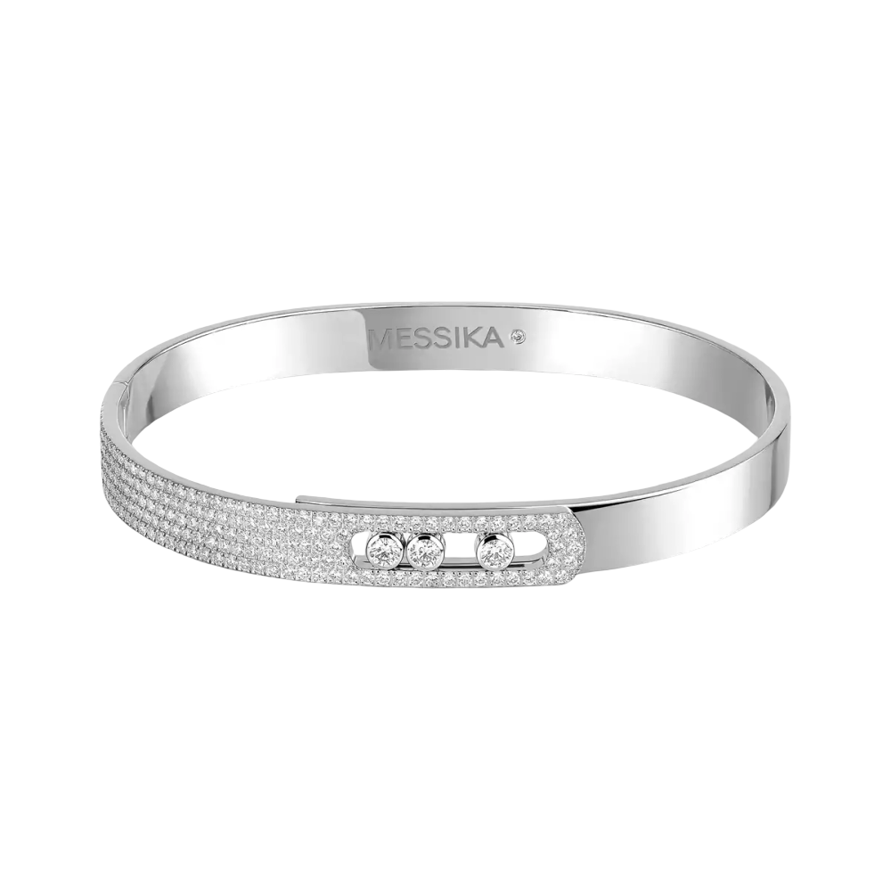 Bracelet Move Noa semi-pavé, moyen modèle