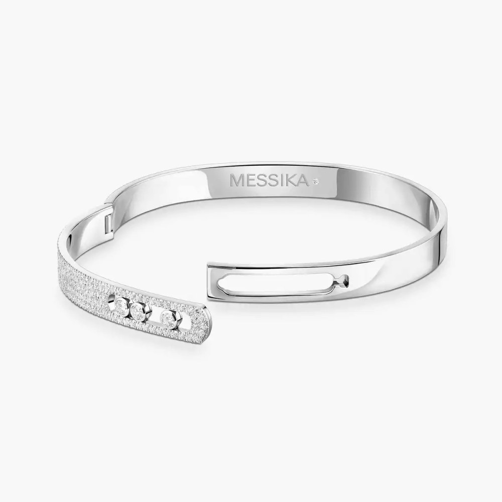 Bracelet Move Noa semi-pavé, moyen modèle