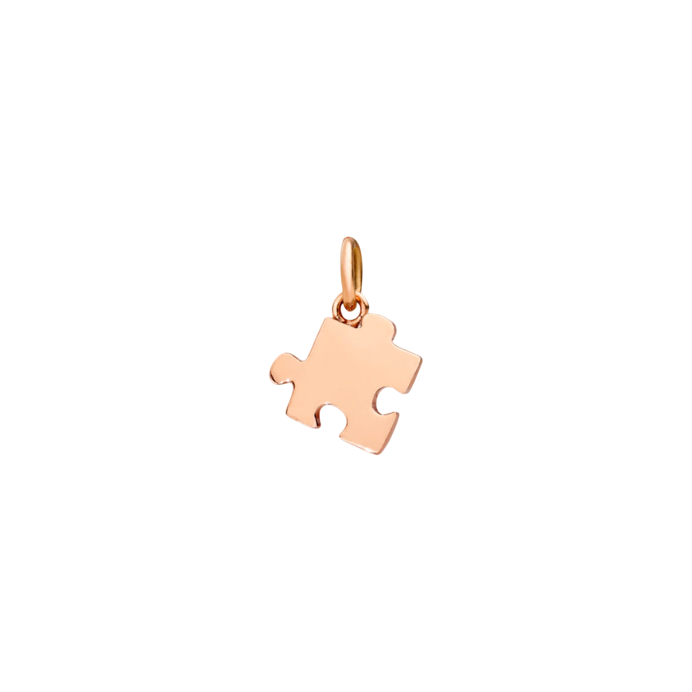 Pendentif Puzzle Or Rose - Bijouterie Aurea｜Morges