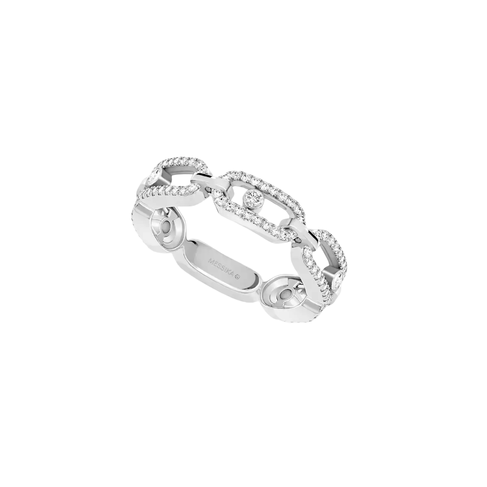 Bague Move Link pavée
