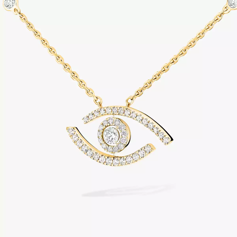 Collier Lucky Eye pavé