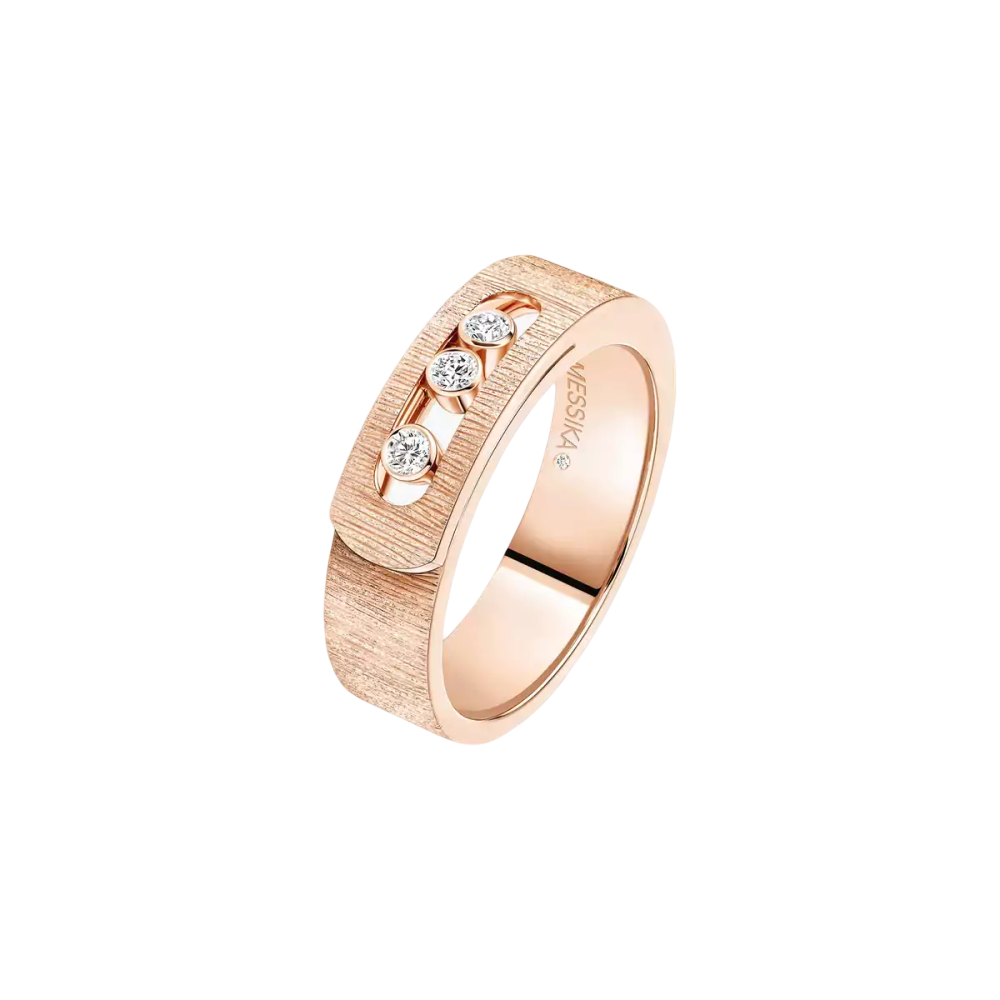 Bague Move Noa ciselée, petit modèle