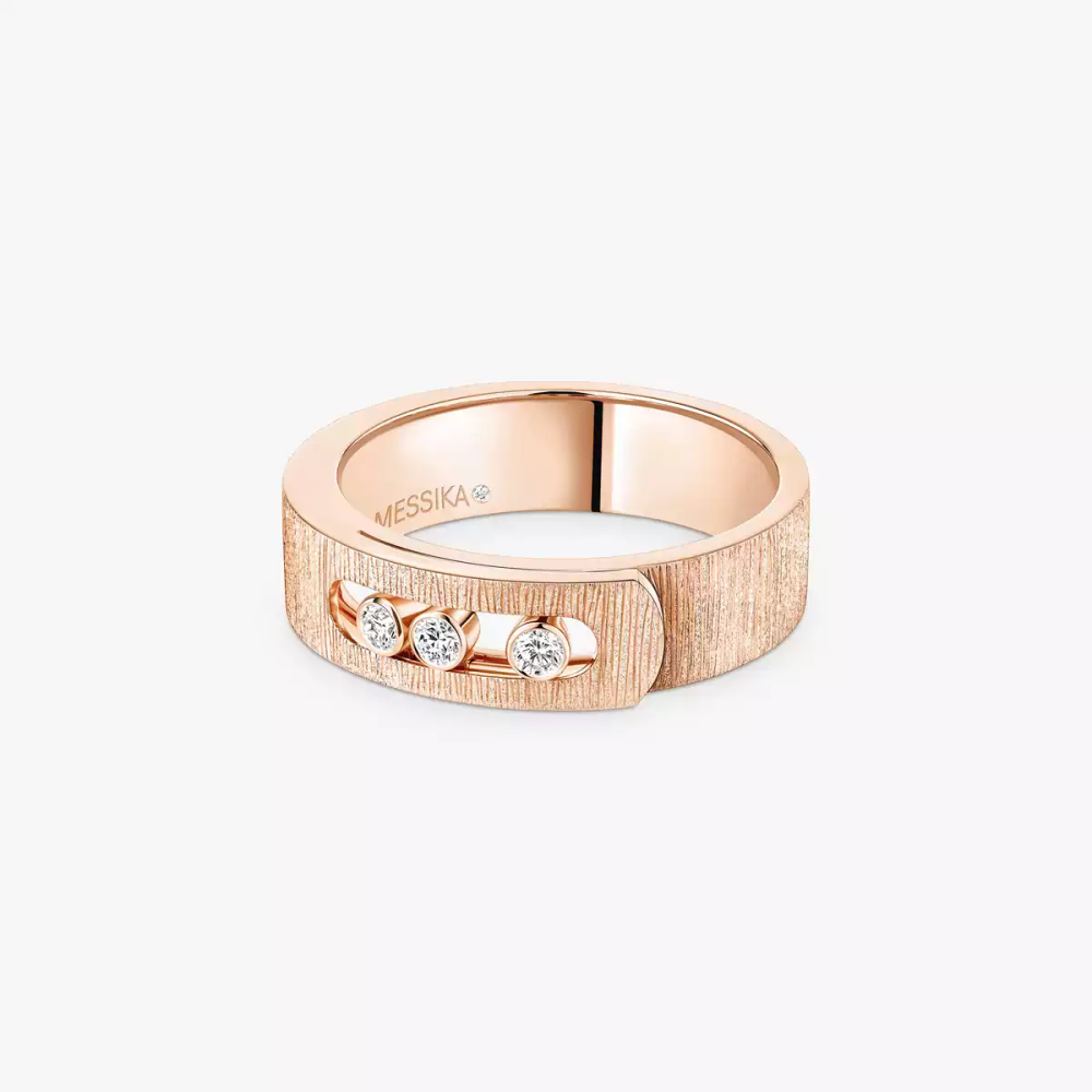 Bague Move Noa ciselée, petit modèle