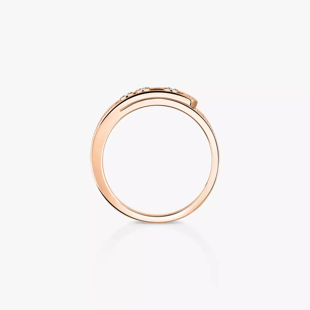 Bague Move Noa ciselée, petit modèle