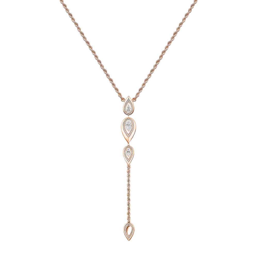 Collier cravate Fiery