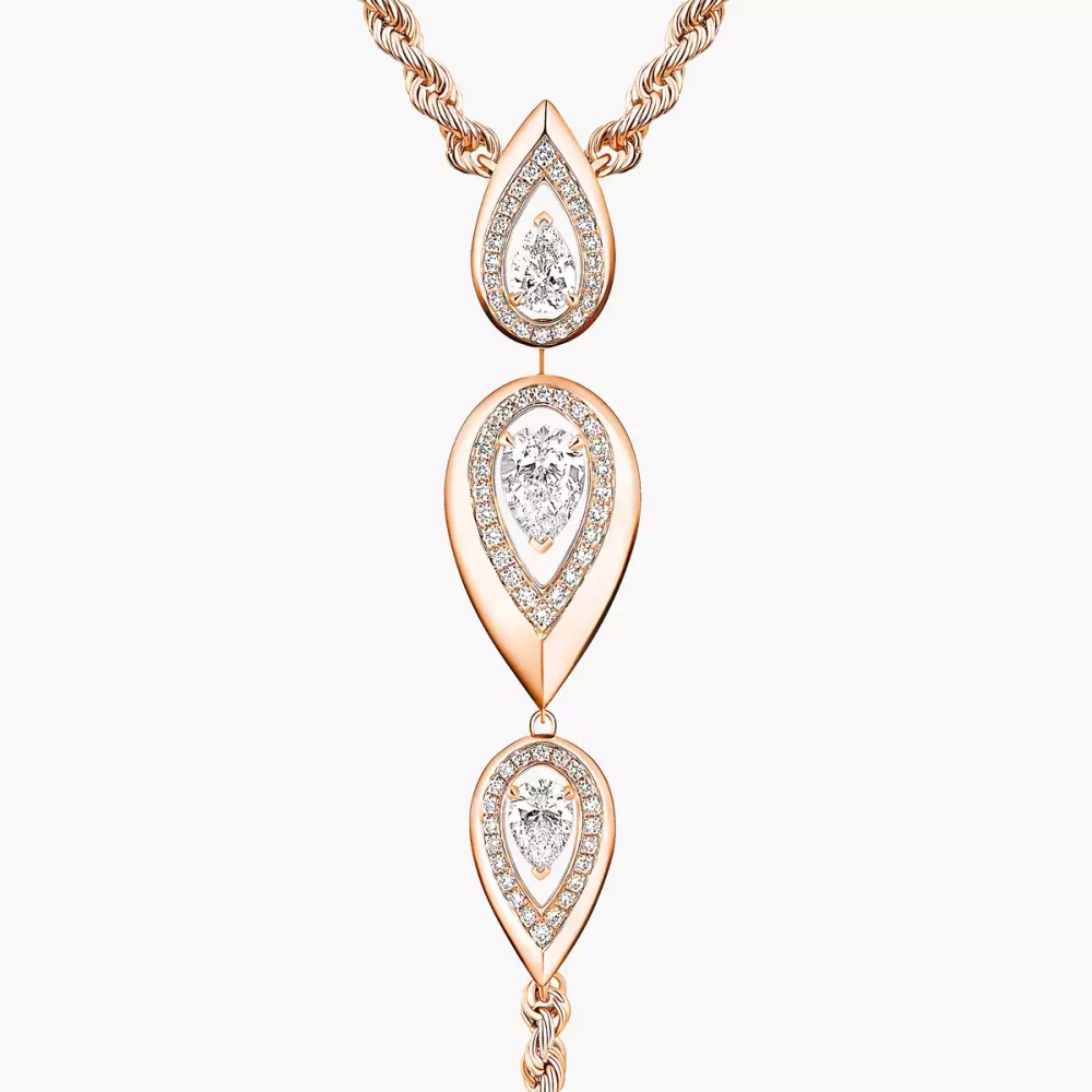Collier cravate Fiery