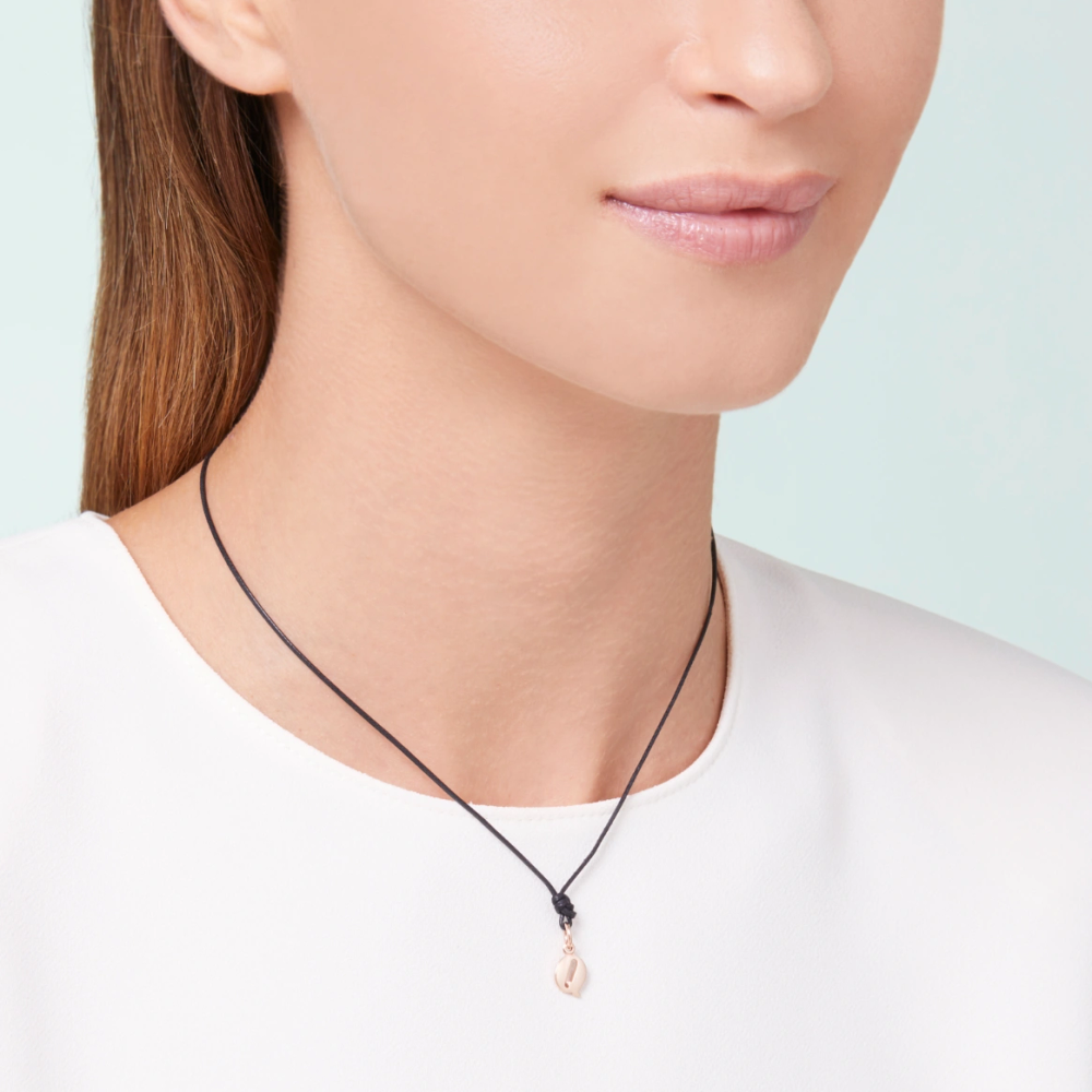 Pendentif Lettre Q Or Rose