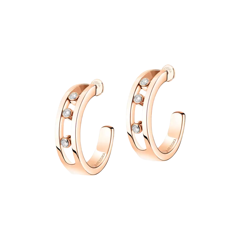 Boucles d'oreilles créoles Move Classique