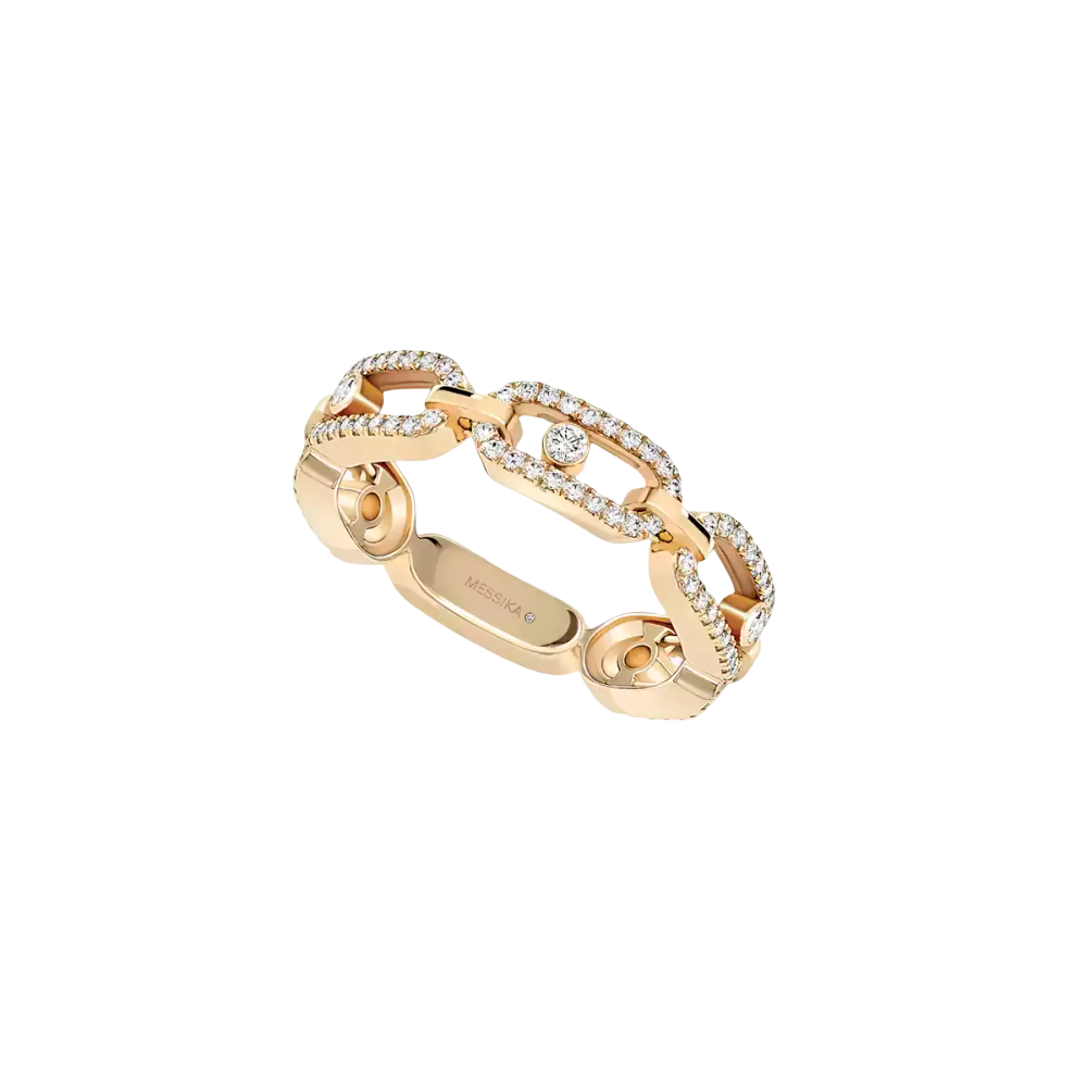 Bague pavée Move Link