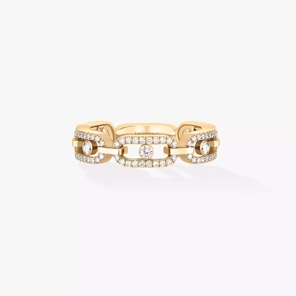 Bague Move Link pavée