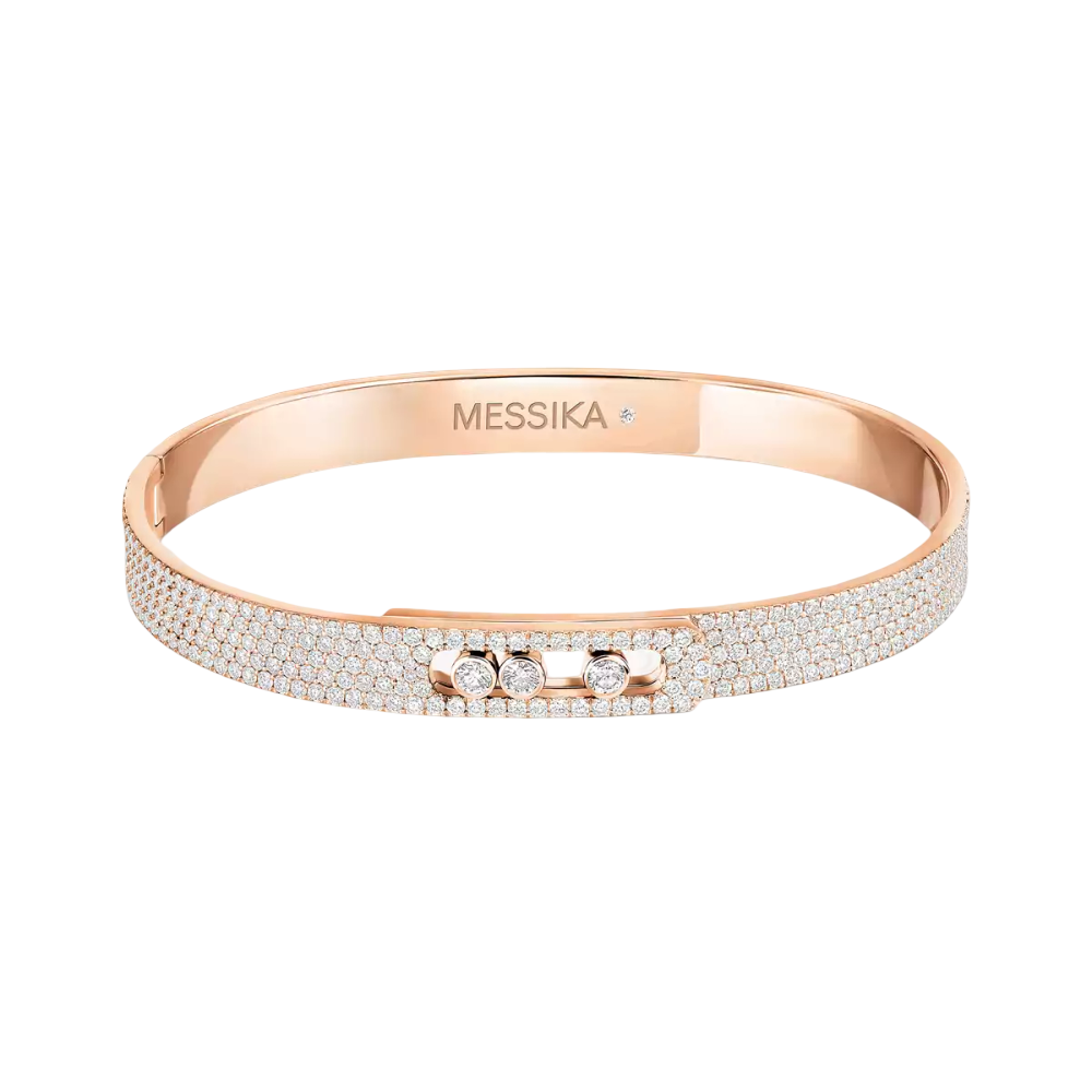 Bracelet Move Noa pavé, moyen modèle