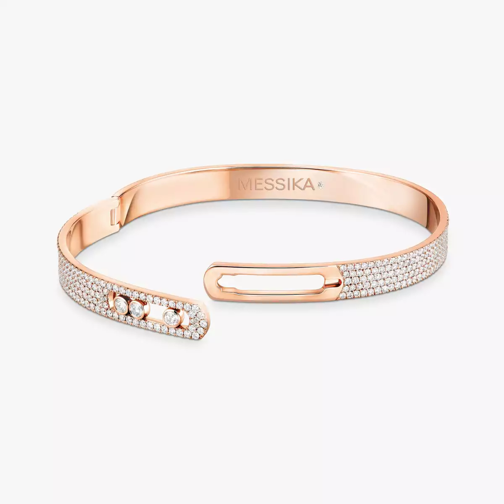 Bracelet Move Noa pavé, moyen modèle