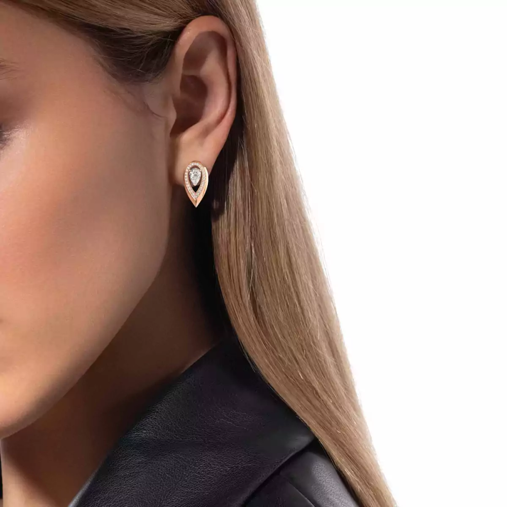 Boucles d'oreilles Fiery, grand modèle