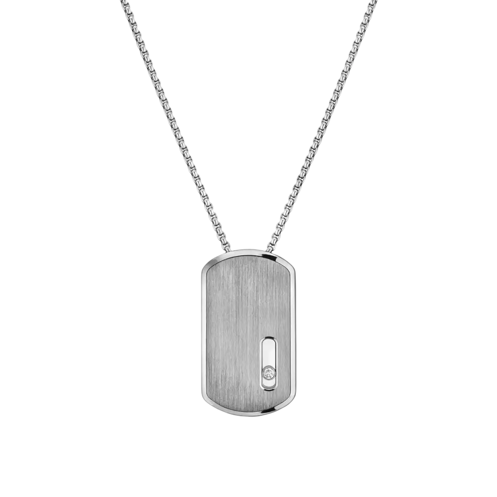 Collier pendentif Move Titanium