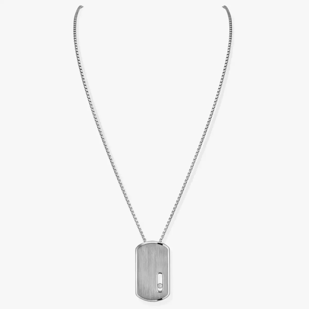 Collier pendentif Move Titanium