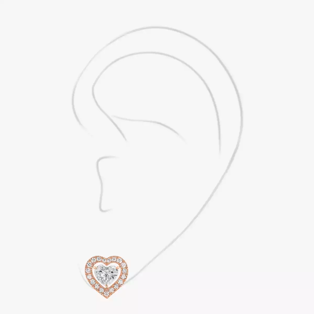 Mono boucle d'oreille Joy taille cœur