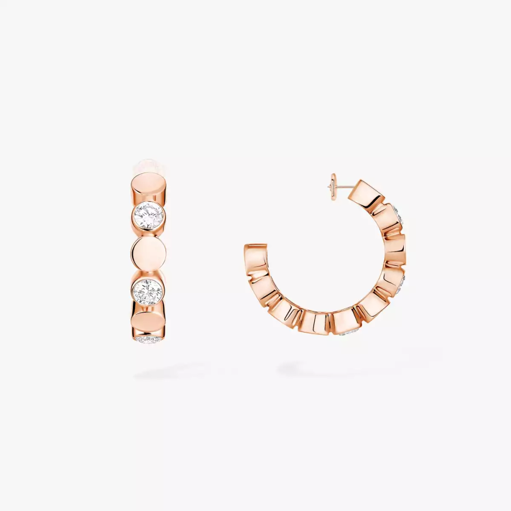 Boucles d'oreilles créoles D-Vibes