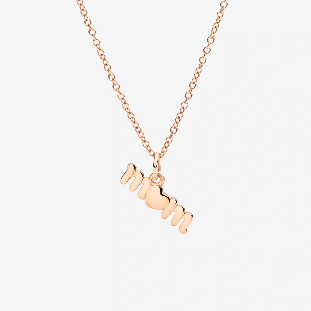 Pendentif Mom Or Rose 9 k