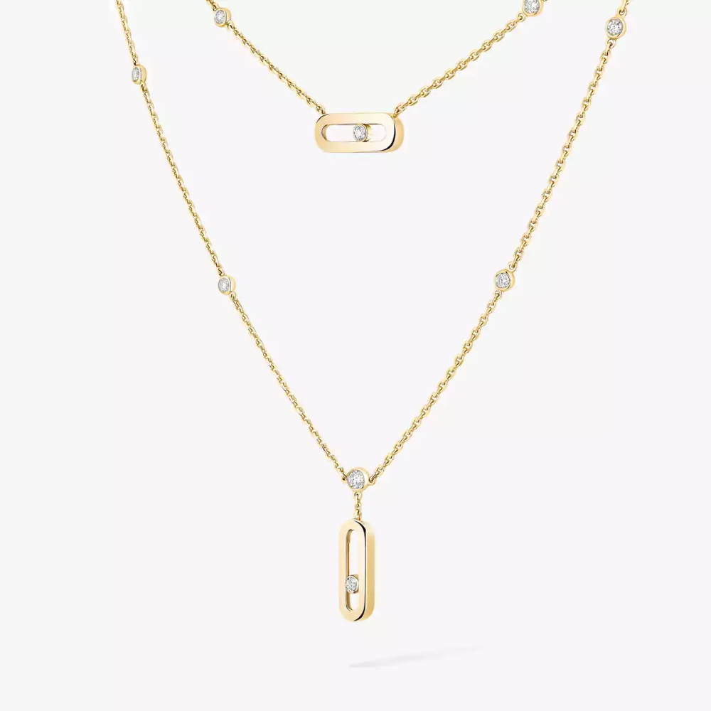 Collier deux rangs Move Uno
