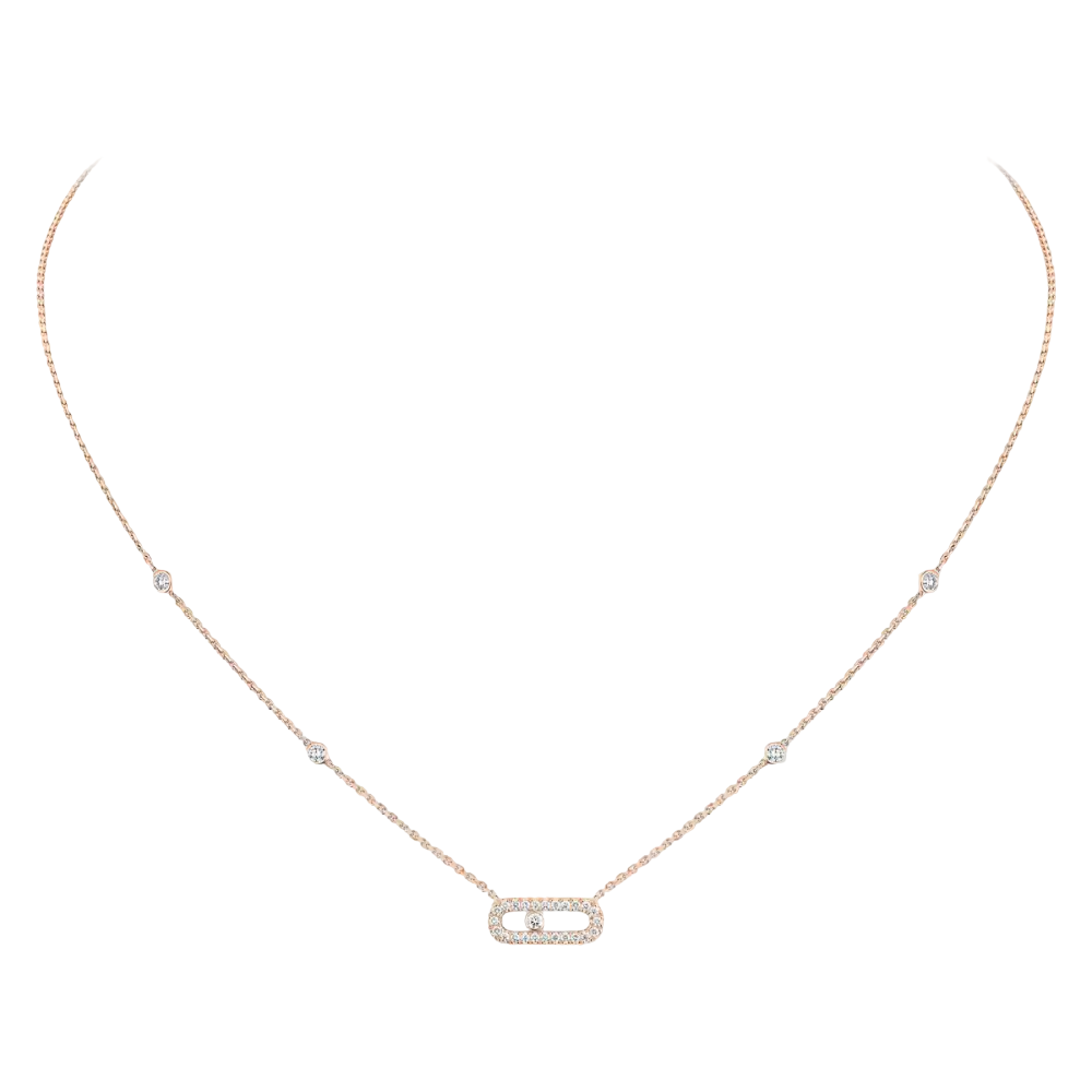 Collier Move Uno pavé