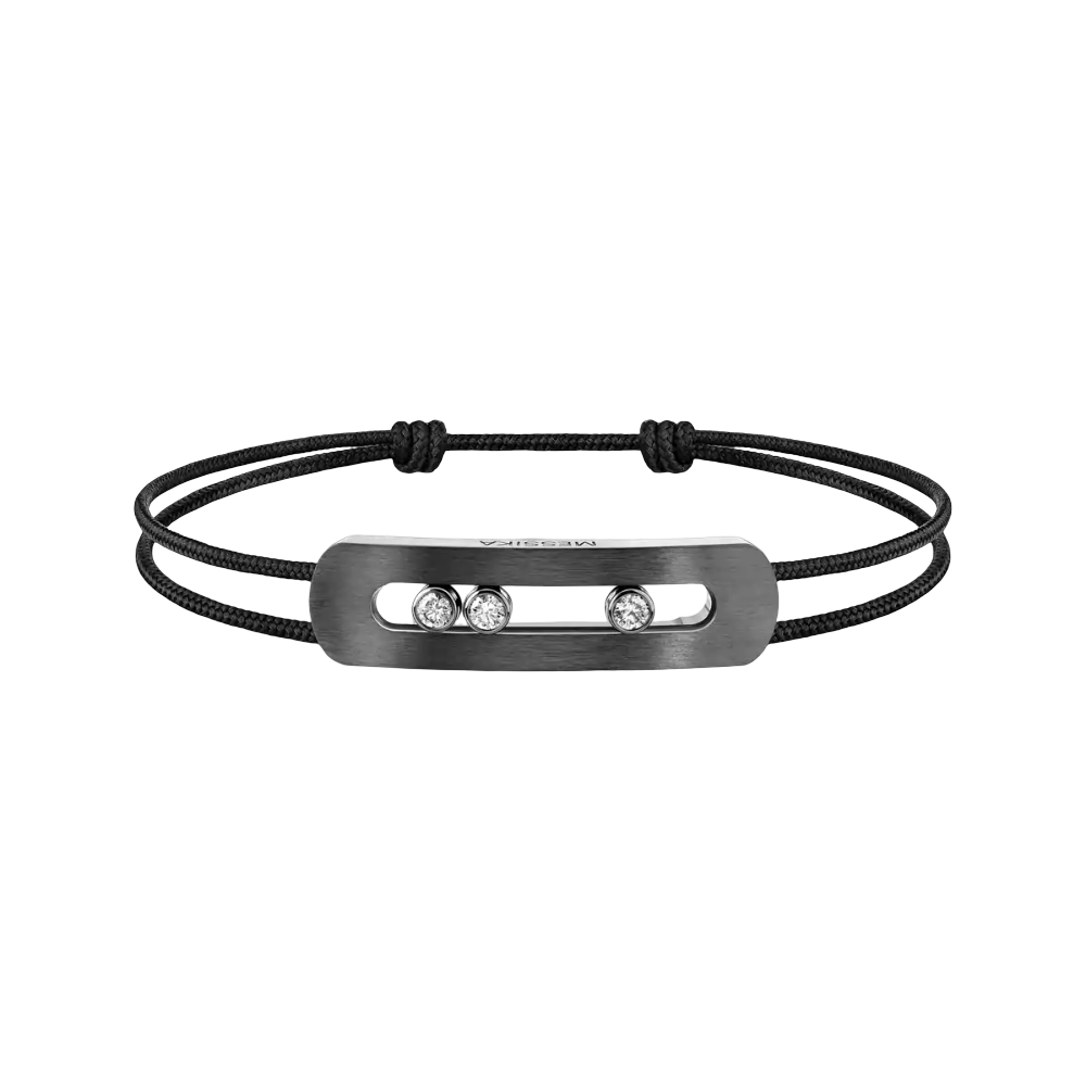 Bracelet cordon Move Titanium anthracite, grand modèle