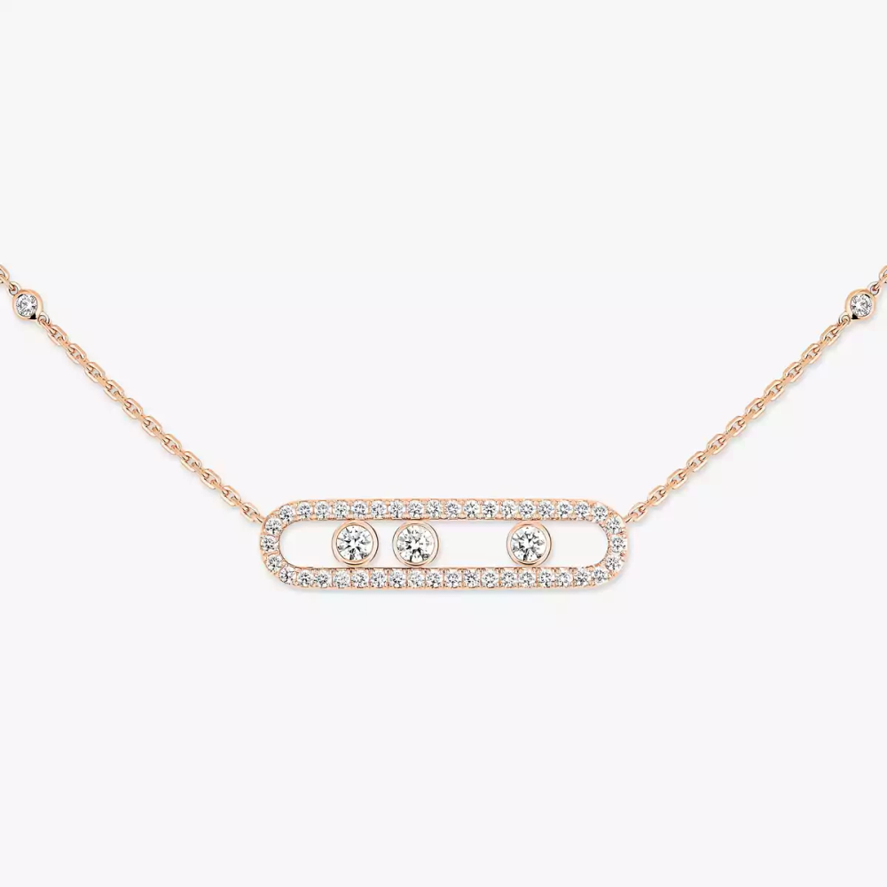 Collier Move Classique pavé, grand modèle