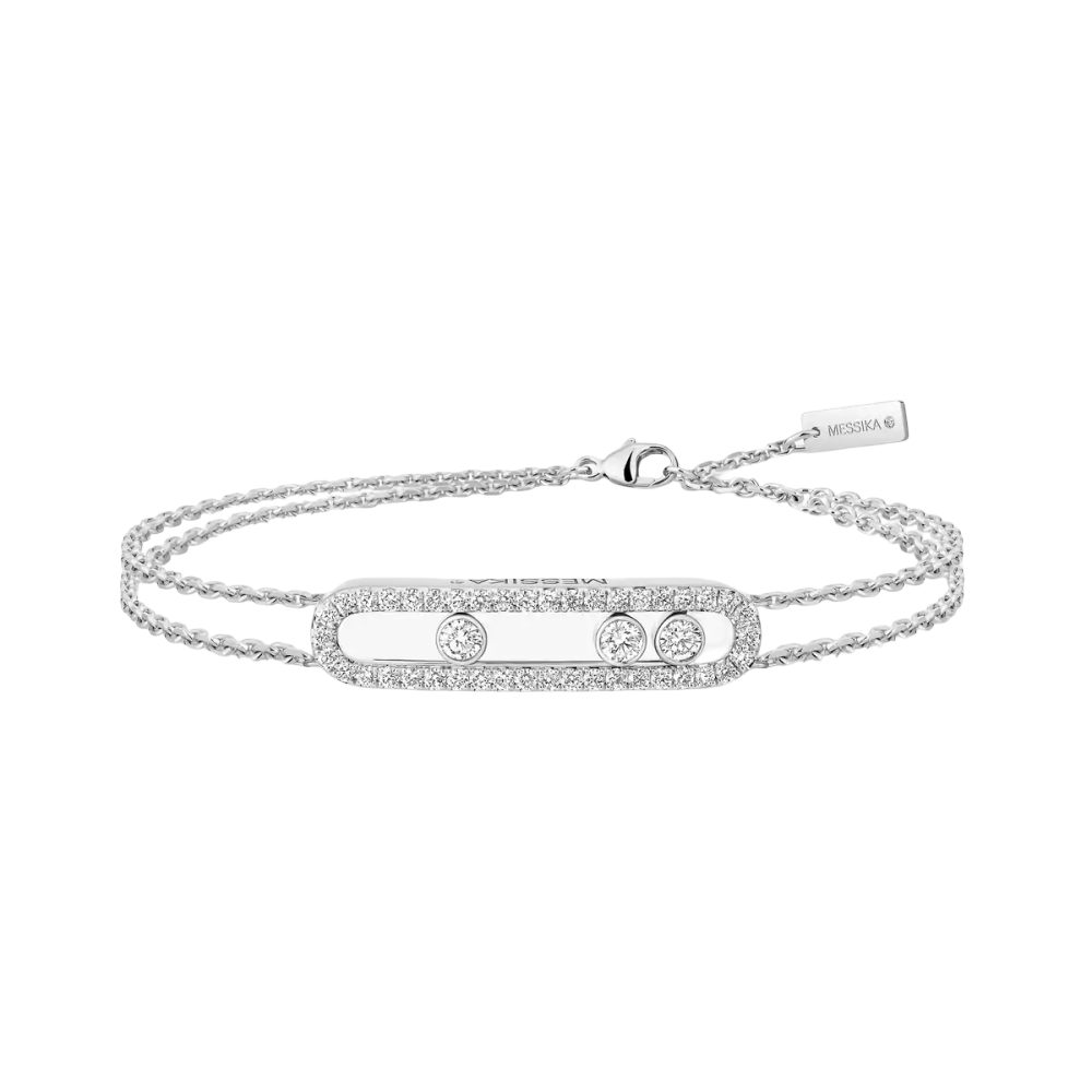 Bracelet Move Classique pavé, grand modèle